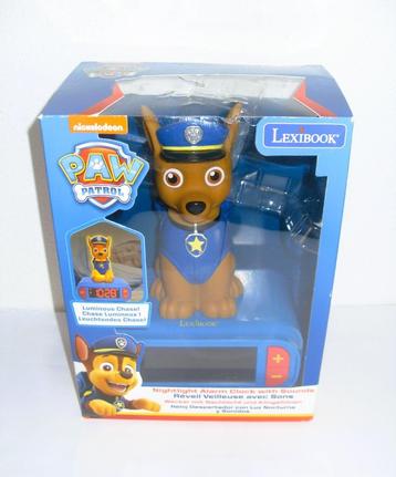 Paw Patrol wekker en nachtlampje in 1 - Chase - Lexibook beschikbaar voor biedingen