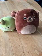 Originele Squishmallows - Set van 2!, Ophalen of Verzenden, Zo goed als nieuw, Beer