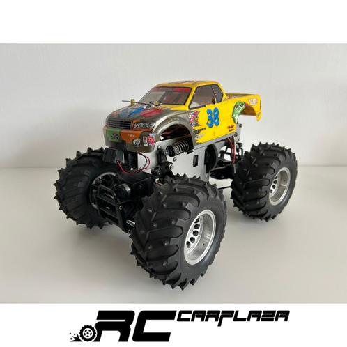 Tamiya TLT-1 1/18 4x4 Rockbuster rc auto, Hobby en Vrije tijd, Modelbouw | Radiografisch | Auto's, Gebruikt, Auto offroad, Elektro