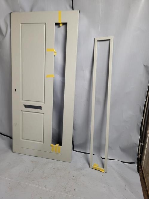 93x201,5cm voordeur hardhout gegrond JH25, Doe-het-zelf en Verbouw, Deuren en Horren, Nieuw, Buitendeur, 200 tot 215 cm, 80 tot 100 cm