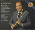 CPE BACH Complete flute concertos 2 - CD RAMPAL ROLLA CBS, Boxset, Gebruikt, Ophalen of Verzenden, Orkest of Ballet