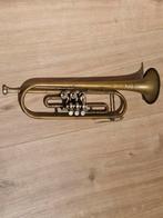 Vintage Sovjet Trompet, Muziek en Instrumenten, Blaasinstrumenten | Trompetten, Ophalen of Verzenden, Gebruikt, Bes-trompet