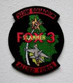 Patch RNLAF 322 RF Squadron Fox 3 Slammer - Allied Force, Verzenden, Luchtmacht, Nederland, Embleem of Badge