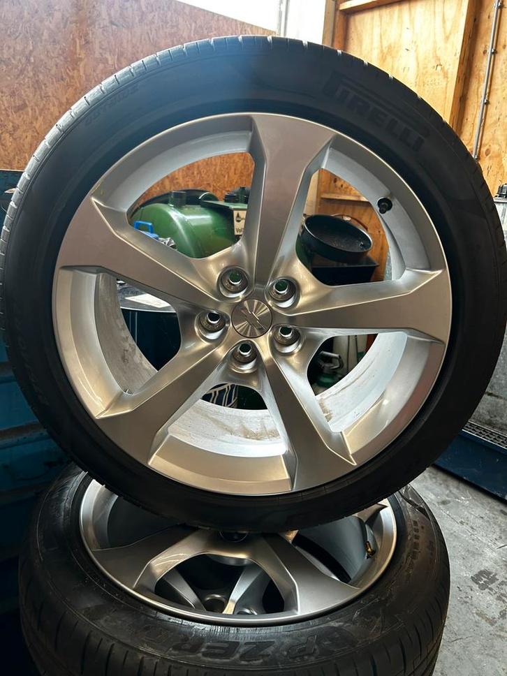 Zeer mooie set Camaro gen5 velgen., Auto-onderdelen, Banden en Velgen, Velg(en), Zomerbanden, 20 inch, 275 mm, Personenwagen, Gebruikt