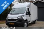 Peugeot Boxer 2.2 BlueHDi 165PK Bakwagen met lage vloer/Airc, Auto's, Voorwielaandrijving, Stof, Gebruikt, Euro 6