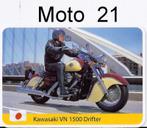 Kw21 motorkaart kawasaki vn 1500 drifter, Ophalen of Verzenden, Zo goed als nieuw, Auto's