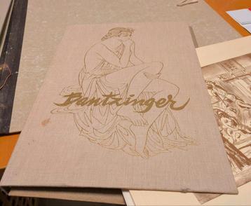 Map met grafische kunst C.A.B. Bantzinger, tekenaar (1964)  beschikbaar voor biedingen