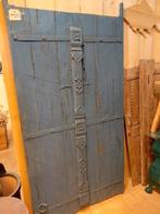 blauwe brocante luiken, Ophalen, Gebruikt