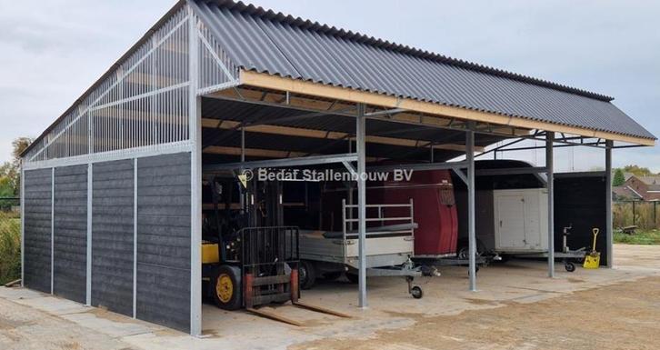 Carport overkapping auto's trailers opslag, Tuin en Terras, Overkappingen, Nieuw, Carport, Ophalen