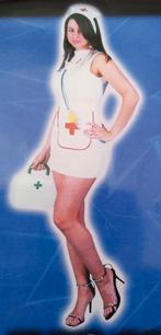 Verpleegster outfit mt one size, Kleding | Dames, Maat 38/40 (M), Carnaval, Nieuw, Ophalen of Verzenden