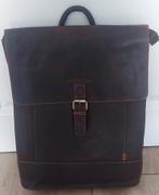 Nieuwe leren laptop rugtas - Hide & Stitches, Computers en Software, Laptoptassen, Ophalen of Verzenden, 15 inch, Nieuw, Rugzak