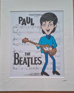Cartoonversie van Paul McCartney, Ophalen of Verzenden, Zo goed als nieuw, Rechthoekig Staand, Muziek