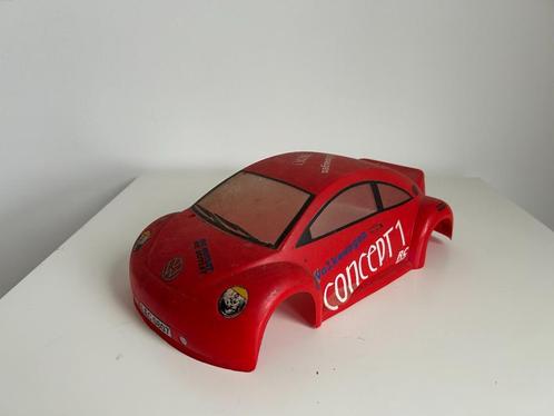 Volkswagen New Beetle 1/10 body rc auto, Hobby en Vrije tijd, Modelbouw | Radiografisch | Auto's, Gebruikt, Onderdeel, Elektro