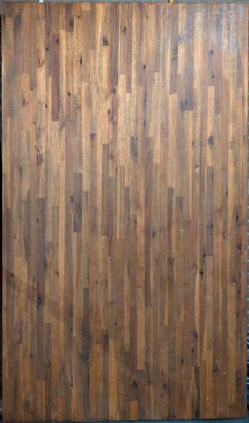 Solid Teak Wood Dining Table with 6 Matching Chairs beschikbaar voor biedingen