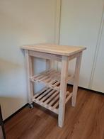 Roltafel Ikea. Bekvam, Huis en Inrichting, Ophalen, 50 tot 100 cm, Zo goed als nieuw, Rechthoekig