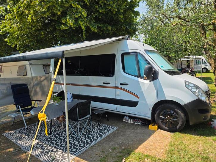 Renault Master Camper - Zeer Luxe Uitvoering!, Caravans en Kamperen, Campers, Particulier, tot en met 2, Buscamper of Camperbus