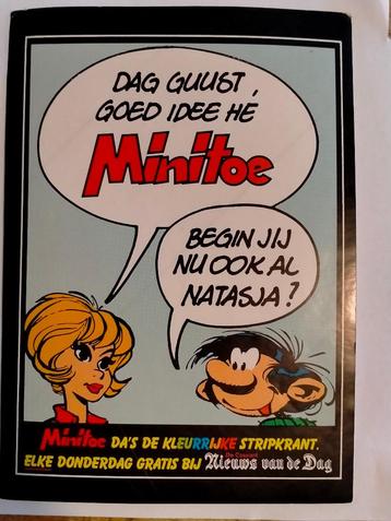 Guust Flater Guus Minitoe stripkrant strip sticker vintage beschikbaar voor biedingen