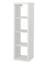 Ikea Kallax Kast - 4 vakken, Ophalen, Met plank(en), 100 tot 150 cm, Zo goed als nieuw