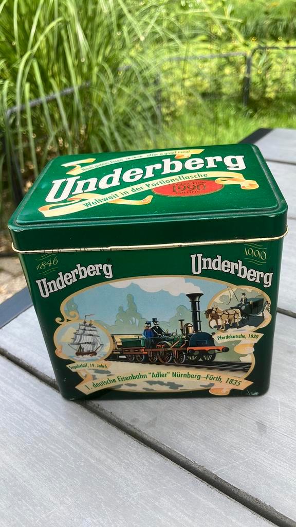 Underberg Collection 1990 Edition., Verzamelen, Blikken, Gebruikt, Ophalen of Verzenden