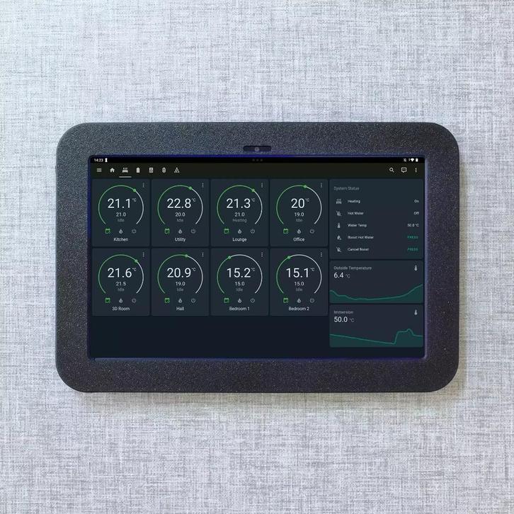 Lenovo Tab M10 PLUS (2023) wall mount / muur beugel / ophang, Computers en Software, Tablet-hoezen, Nieuw, Bescherming voor- en achterkant