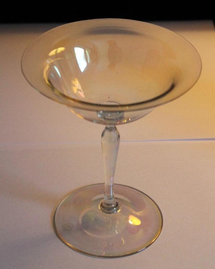 Copier Leerdam, Champagnecoupe, Leerdam glas, Romanda, Antiek en Kunst, Antiek | Glas en Kristal, Ophalen of Verzenden