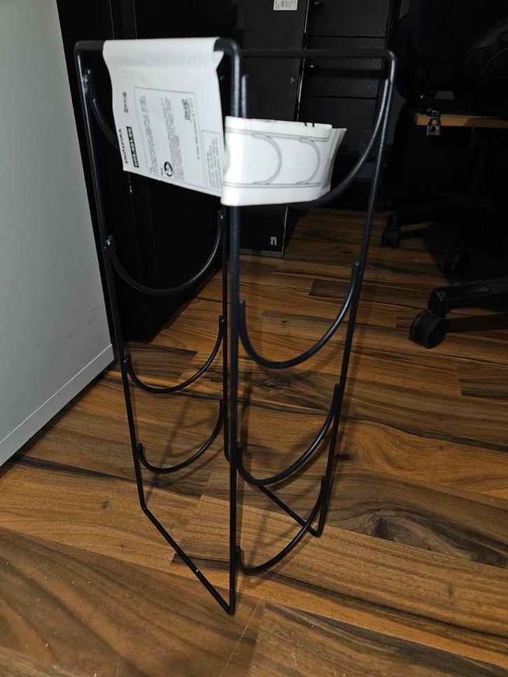 2 x Wijnrek / handdoek rek Ikea voor 4 flessen, Huis en Inrichting, Woonaccessoires | Wijnrekken, Nieuw, Minder dan 50 cm, Ophalen of Verzenden