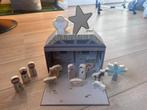 Houten Kerststal met Figuren, Ophalen of Verzenden, Zo goed als nieuw, Overige typen