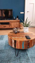 Handgeknoopt wollen vloerkleed petrol/blauw/groen, Ophalen, Gebruikt, 200 cm of meer, 200 cm of meer