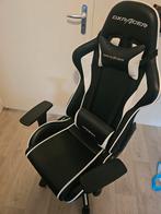 DXRacer gamestoel zwart/wit, Ophalen, Zo goed als nieuw, Playseat of Racestoel