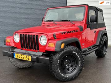 Jeep Wrangler 2.4i Softtop Sport NWEAPK/4x4/CABRIO/NETTEAUTO beschikbaar voor biedingen