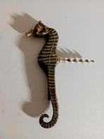 messing flessenopener zeepaardje, Antiek en Kunst, Antiek | Koper en Brons, Ophalen of Verzenden