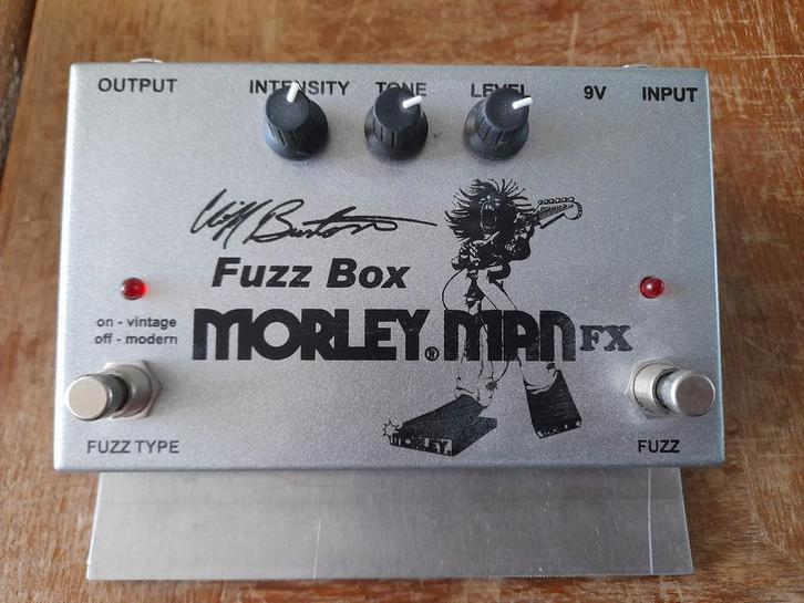 Morley Man FX Fuzz Box Cliff Burton., Muziek en Instrumenten, Effecten, Zo goed als nieuw, Ophalen of Verzenden