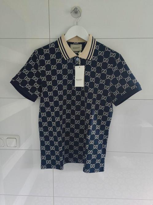 Nieuw Gucci poloshirt marineblauw, Kleding | Heren, T-shirts, Nieuw, Maat 48/50 (M), Blauw, Ophalen of Verzenden