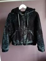 Imitatiebont jasje zwart maat M, Ophalen of Verzenden, Zo goed als nieuw, Zwart