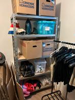 2 Metalen Stellingkasten - 88x177x44 cm, Huis en Inrichting, Kasten | Overige, Ophalen, Gebruikt