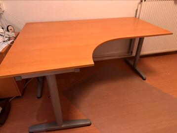 Hoekbureau Ikea Galant - afbeelding 1