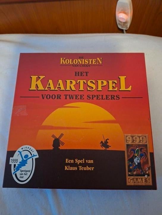 Kaartspel kolonisten van Catan, Ophalen of Verzenden, Zo goed als nieuw