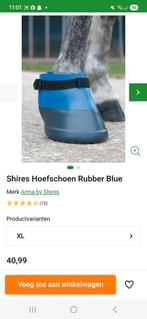Shires Hoefschoen Rubber Blue mt XL *NIEUW*, Ophalen of Verzenden, Nieuw, Overige soorten