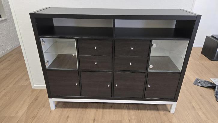 Ikea OBEGRÄNSAD DJ Booth kast (Kallax basis), Huis en Inrichting, Kasten | Lockerkasten, Zo goed als nieuw, Ophalen