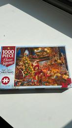 Puzzel kerst 1000 stukjes, Hobby en Vrije tijd, Denksport en Puzzels, Ophalen of Verzenden, 500 t/m 1500 stukjes, Zo goed als nieuw