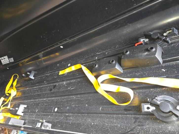 Skibox / Dakkoffer - 220 cm, Auto diversen, Dakkoffers, Gebruikt, Ophalen