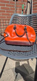 PD Bel Borgo Handtas Italiaans Leder, Ophalen of Verzenden, Gebruikt, Oranje, Handtas