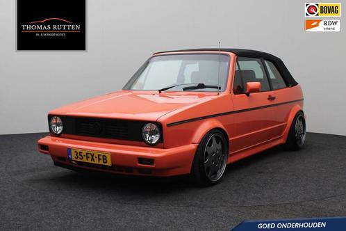 Volkswagen Golf Cabriolet 1.8 MK1 1991 1.8 20VT TURBO | KMS, Auto's, Volkswagen, Bedrijf, Te koop, Golf, Open dak, Benzine, Cabriolet