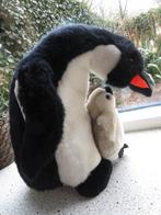 Pinguïn met jong merk PIA Holland zwart wit pluche, Ophalen of Verzenden, Zo goed als nieuw, Overige typen