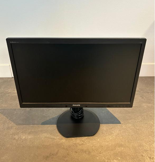 Philips Brilliance 241B Monitor, Computers en Software, Monitoren, Gebruikt, 60 Hz of minder, DisplayPort, DVI, VGA, Ingebouwde speakers