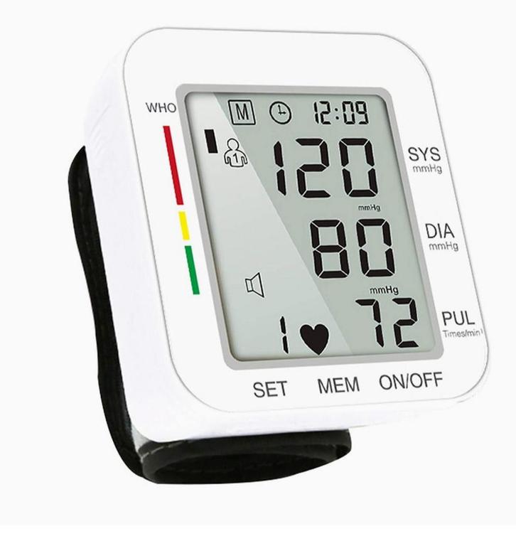 Nieuwe pols bloeddrukmeter in doos, Diversen, Verpleegmiddelen, Nieuw, Ophalen of Verzenden