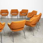 Vintage stoelen jaren 50 60 70 design midcentury chairs 60s, Ophalen, Gebruikt, Overige kleuren, Metaal
