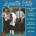APOLLO TRIO CD S/T + OP EEN TROPISCH EILAND, Ophalen of Verzenden, Zo goed als nieuw, Levenslied of Smartlap