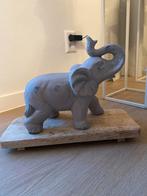 Leuk Olifanten Beeldje, Ophalen of Verzenden, Gebruikt, Beton, Dierenbeeld