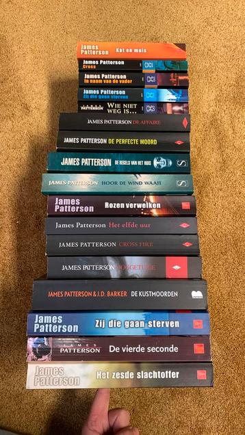 James Patterson 17x - oa Alex Cross, Woman’s Murder Club ea beschikbaar voor biedingen